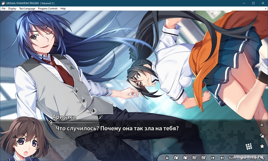 Скриншот игры Grisaia: Phantom Trigger Vol. 5.5 №1