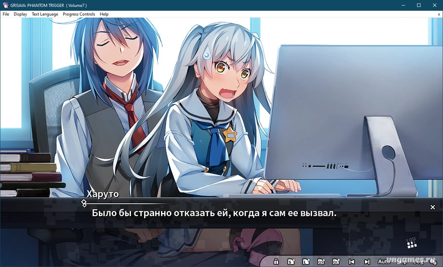 Скриншот игры Grisaia: Phantom Trigger Vol. 7 №2