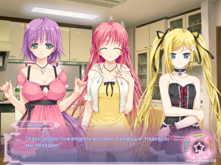Скриншот игры Kanojo x Kanojo x Kanojo ~Sanshimai to no Dokidoki Kyoudou Seikatsu~ №4
