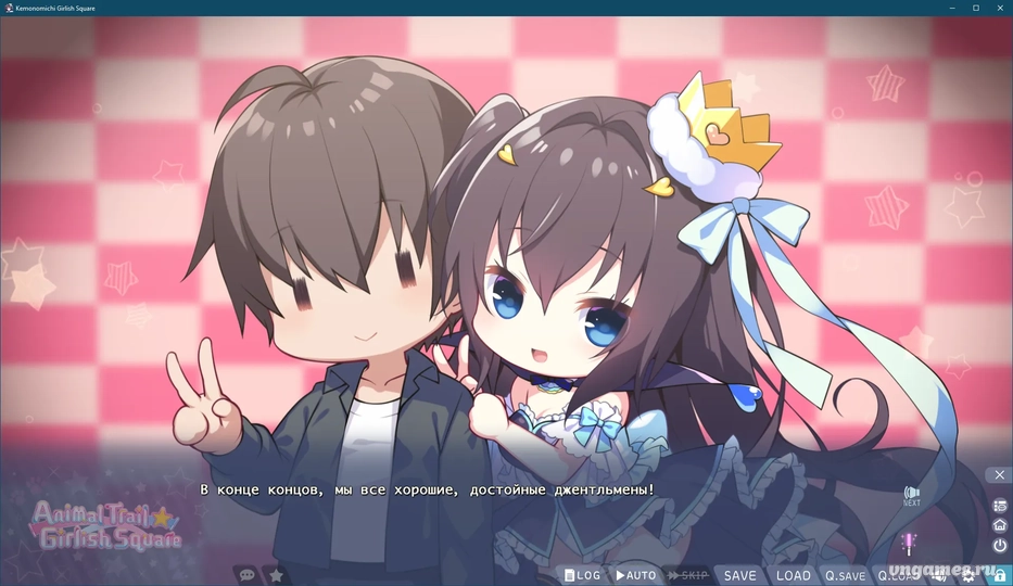 Скриншот игры Kemonomichi ☆ Girlish Square №2