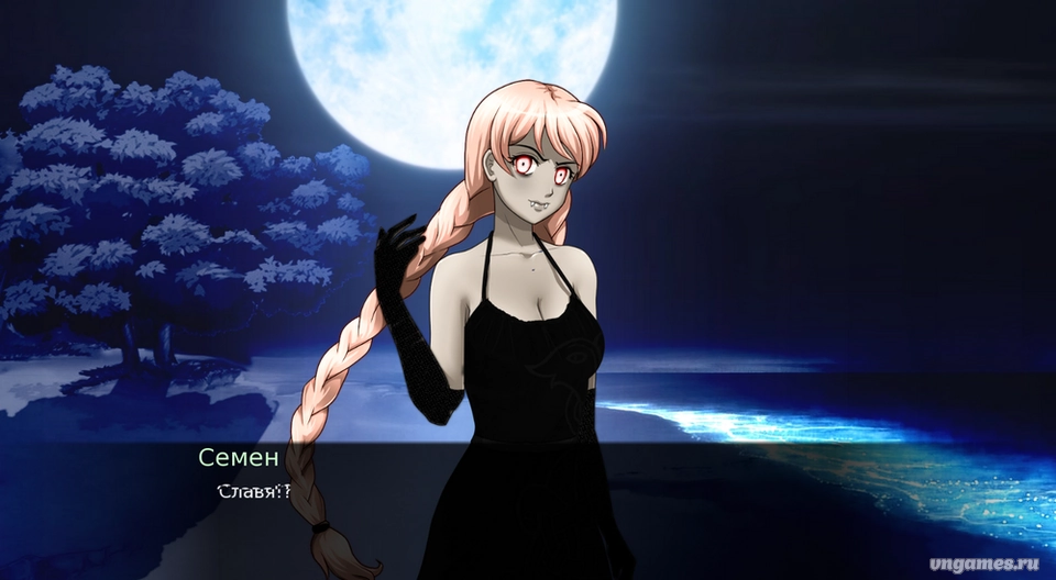 Скриншот игры last day with a vampire №1