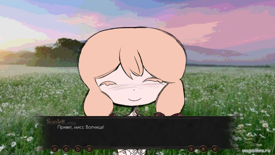 Скриншот игры Misty Scarlet Daze №2