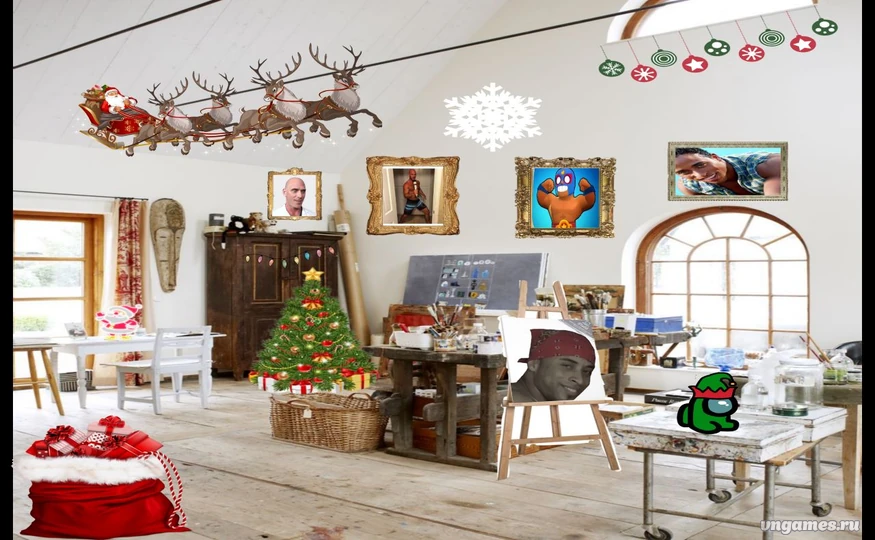 Скриншот игры Modern Art: Winter Story №1