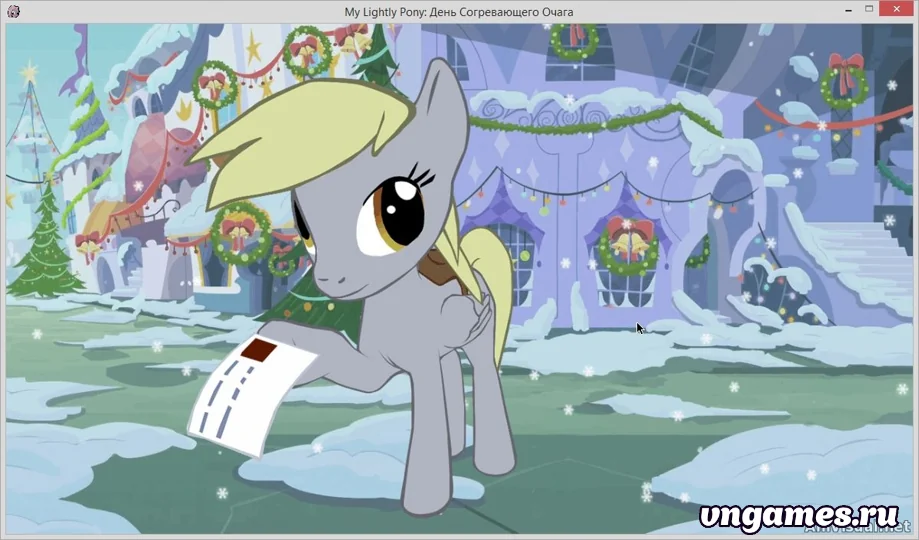 Скриншот игры My Lightly Pony: День Согревающего Очага №2