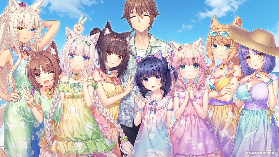 Скриншот игры Neko Para After: La Vraie Famille №9