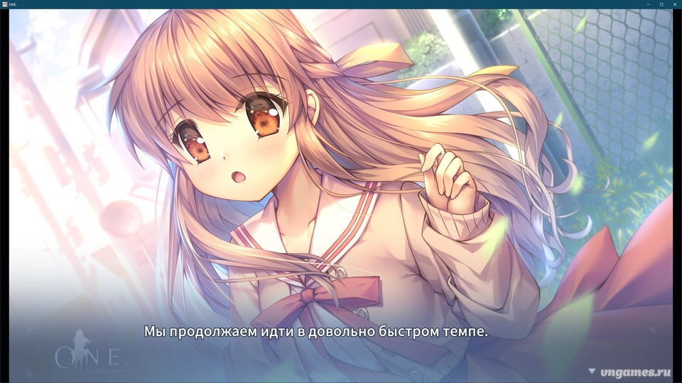 Скриншот игры ONE ~Kagayaku Kisetsu e~ №2