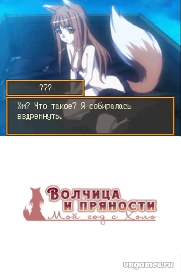 Скриншот игры Ookami to Koushinryou - Boku to Holo no Ichinen №1