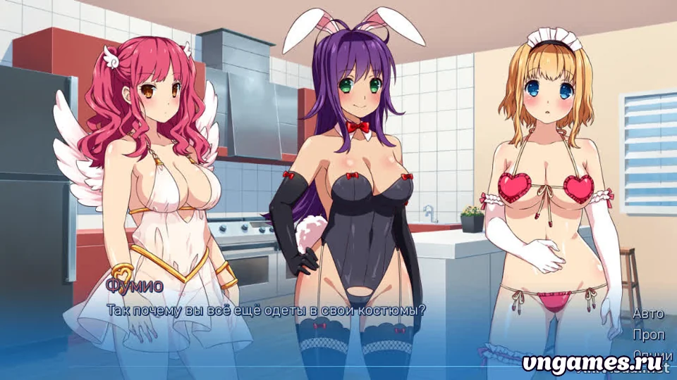 Скриншот игры Sakura Christmas Party №3