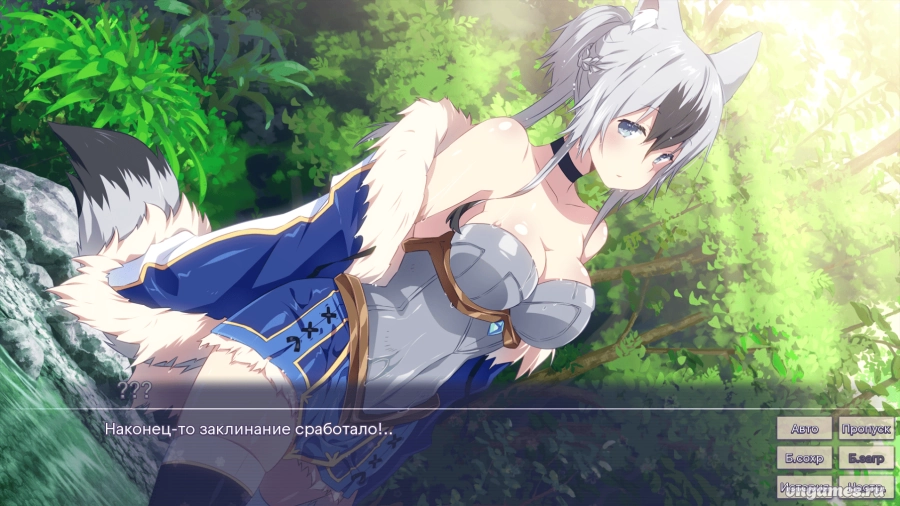 Скриншот игры Sakura Isekai Adventure №1