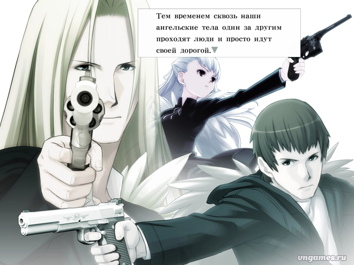 Скриншот игры Tenshi no Nichou Kenjuu -Angelos Armas- №4