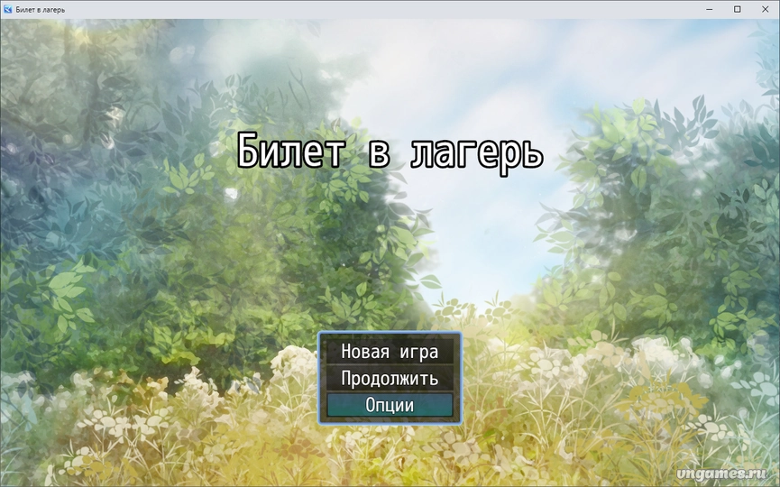 Скриншот игры Ticket to the camp №1